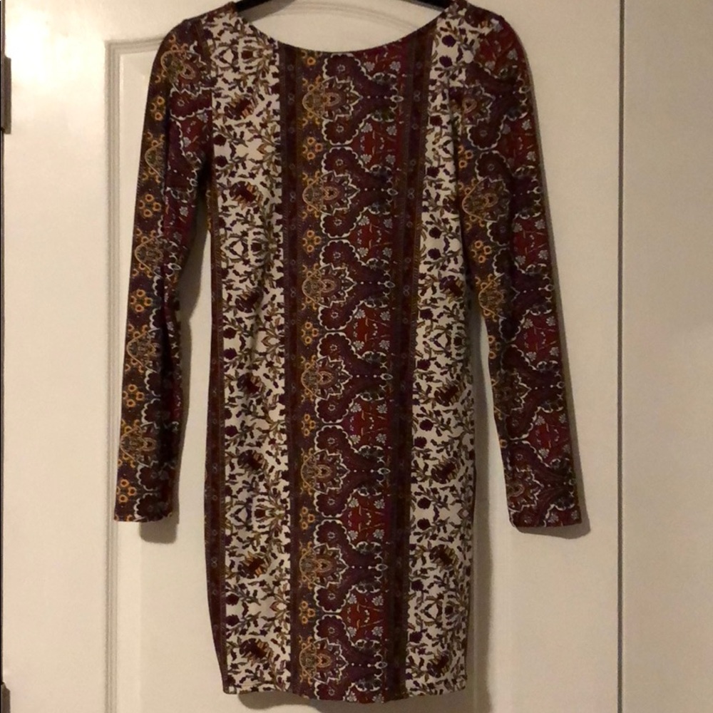 Long sleeve super soft dress-Never worn!